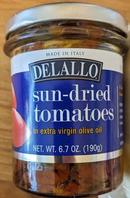 Sun-Dried Tomatoes In Extra Virgin Olive Oil, Extra Virgin Olive Oil
