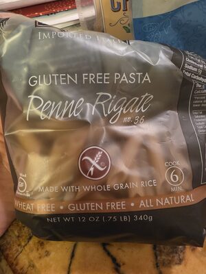 Penne Rigate No. 36, Gluten Free Pasta
