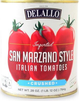 San Marzano Style Crushed Italian Tomatoes, San Marzano Style