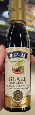 Gourmet With Balsamic Vinegar Of Modena Glaze For Cheese