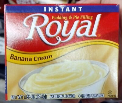 Banana Cream Instant Pudding & Pie Filling, Banana Cream