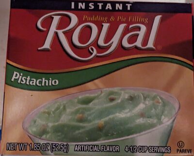 Royal, Instant Pudding & Pie Filling, Pistachio, Pistachio