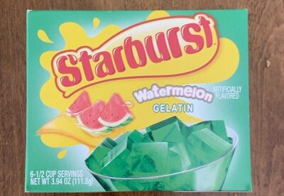 Watermelon Flavored Gelatin, Watermelon