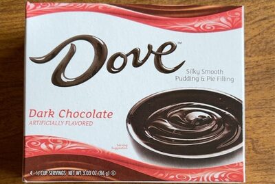 Dark Chocolate Silky Smooth Pudding & Pie Filling, Dark Chocolate