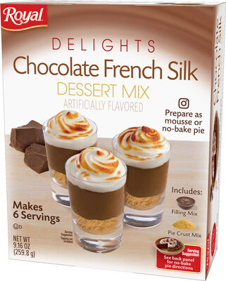 Chocolate French Silk Dessert Mix, Chocolate French Silk