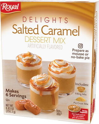 Salted Caramel Dessert Mix, Salted Caramel