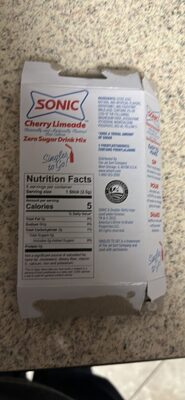 Cherry Limeade Flavored Zero Sugar Drink Mix Singles To Go!, Cherry Limeade