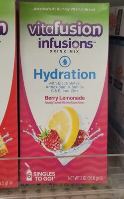 Energy With Electrolytes, Vitamin B12, And 80 Mg Of Caffeine From Tea Leaves Drink Mix Singles To Go!, Tropical Punch, Tropical Punch