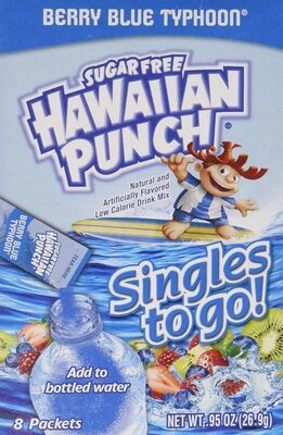 Low Calorie Drink Mix, Berry Blue Typhoon