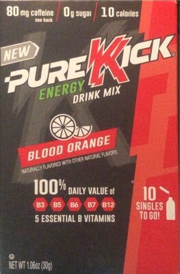 Blood Orange Energy Drink Mix, Blood Orange