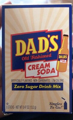 Cream Soda Zero Sugar Drink Mix, Cream Soda