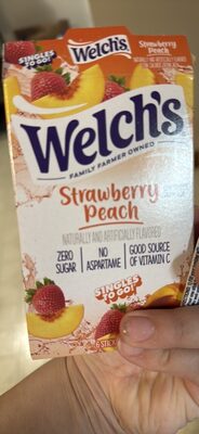Strawberry Peach Low Calorie Drink Mix, Strawberry Peach