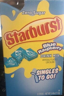 Blue Raspberry Flavored Drink Mix Singles To Go!, Blue Raspberry