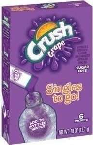 Non-Carbonated Low Calorie Drink Mix, Grape
