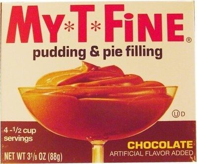 Chocolate Flavored Pudding & Pie Filling, Chocolate