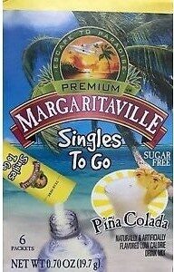 Pina Colada Flavored Zero Sugar Low Calorie Drink Mix, Pina Colada