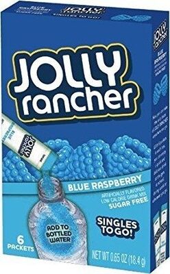 Blue Raspberry Flavored Low Calorie Drimk Mix, Blue Raspberry