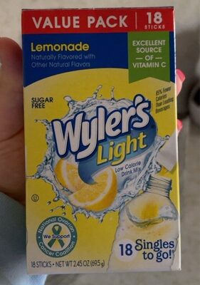 Lemonade Low Calorie Drink Mix Singles To Go!, Lemonade