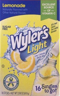 Lemonade Low Calorie Drink Mix Singles To Go!, Lemonade