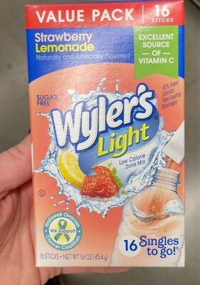 Strawberry Lemonade Low Calorie Drink Mix Singles To Go!, Strawberry Lemonade