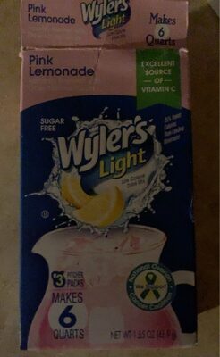 Pink Lemonade Low Calorie Drink Mix Pitcher Packs, Pink Lemonade