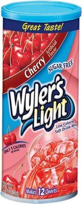Cherry Low Calorie Drink Mix Pitcher Packs, Cherry