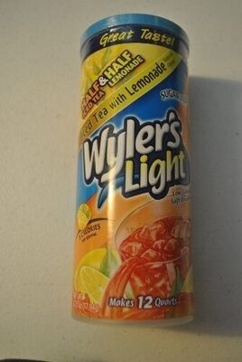 Light Half Iced Tea Half Lemonade Low Calorie Drink Mix, Iced Tea; Lemonade