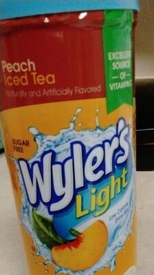Peach Iced Tea Low Calorie Drink Mix Pitcher Packs, Peach Iced Tea