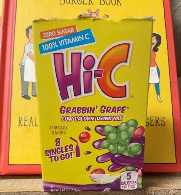 Grabbin' Grape Flavored Low Calorie Drink Mix, Grabbin' Grape