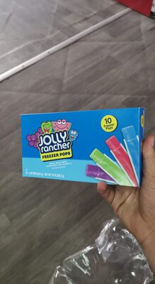 Freezer Pops, Watermelon, Grape, Blue Raspberry, Green Apple