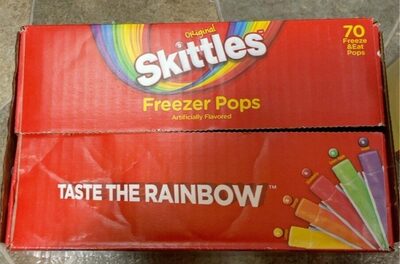 Lemon, Orange, Strawberry, Green Apple, Grape Flavored Original Freezer Pops, Lemon, Orange, Strawberry, Green Apple, Grape