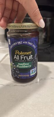 Seedless Blackberry Spreadable Fruit, Blackberry