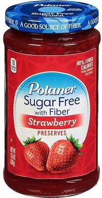 Peach Sugar Free With Fiber Preserves, Peach