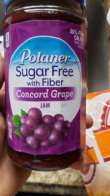 Sugar Free With Fiber Concord Grape Jam, Grape