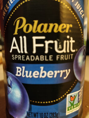 Blueberry Spreadable Fruit, Blueberry