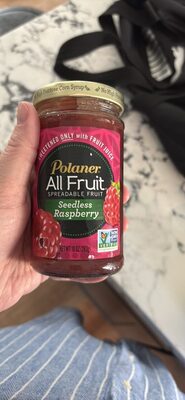 Seedless Raspberry Spreadable Fruit, Raspberry
