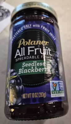 Seedless Blackberry Spreadable Fruit, Blackberry