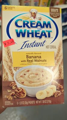 Banana With Real Walnuts Instant Hot Cereal, Banana With Real Walnuts