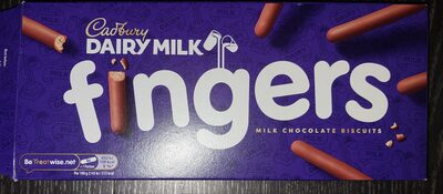 Milk Chocolate Biscuits Fingers, Milk Chocolate