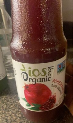100% Organic Pomegranate Juice, Pomegranate