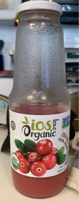 100% Organic Cranberry Juice