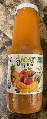 100% Organic Tropical Fruit & Vegetable Juice, Fruit; Vegetable