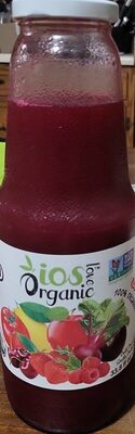 100% Organic Red Fruit & Vegetable Juice