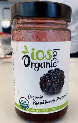 Organic Blackberry Preserves, Blackberry