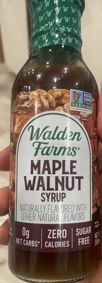 Maple Walnut Syrup, Maple Walnut