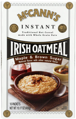 Instant Maple Brown Sugar Irish Oatmeal