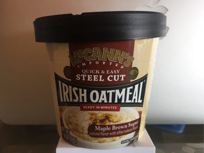 Quick & Easy Steel Cut Maple Brown Sugar Irish Oatmeal, Maple; Brown Sugar