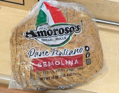 Seeded Semolina Sliced Round Bread