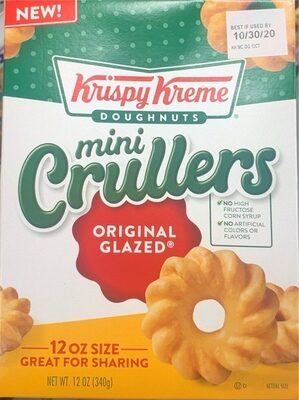 Original Glazed Mini Crullers Doughnuts, Original Glazed