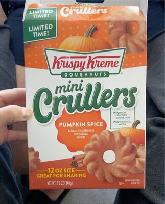 Pumpkin Spice Flavored Mini Crullers, Pumpkin Spice
